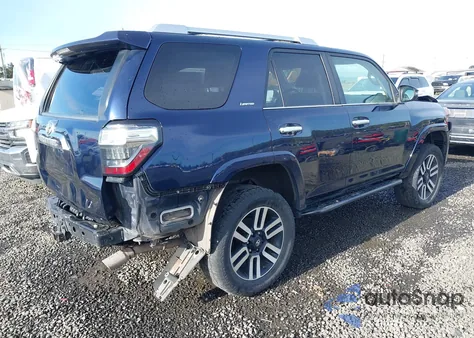 2017 Toyota 4Runner Limited from USA, damaged, VIN JTEBU5JR6H5456585